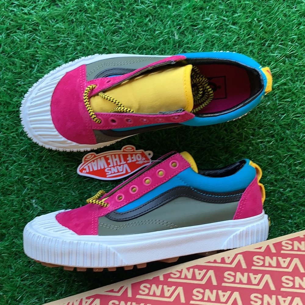 VANS OLD SKOOL TC LUG 66 SUPPLY Multi/Tr Wht MEN’S - Picture 15 of 17